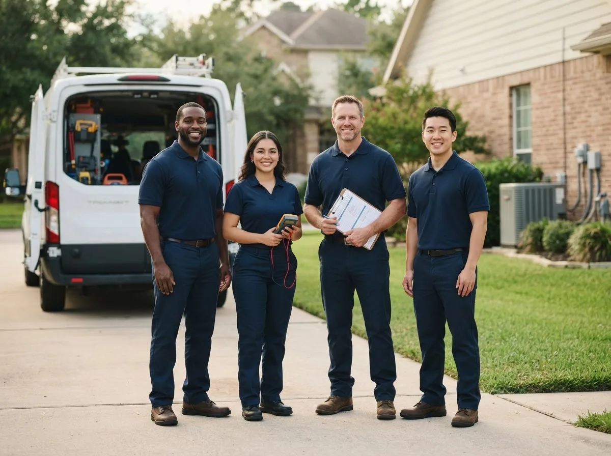 Certified HVAC technician near Holden, LA